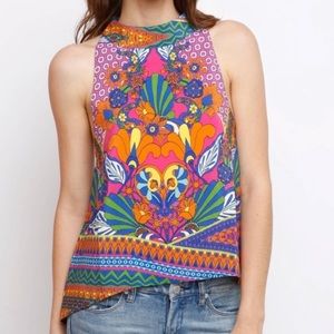 Chloe Oliver halter top with cross strap back design size L